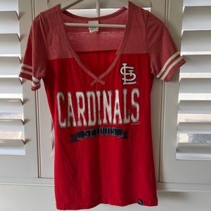 St. Louis Cardinals Red Women’s Tri-Blend Shirt Size Medium